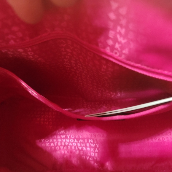 Kate Spade red purse with handles and crossbody strap-perfect for the holiday - Picture 15 of 15